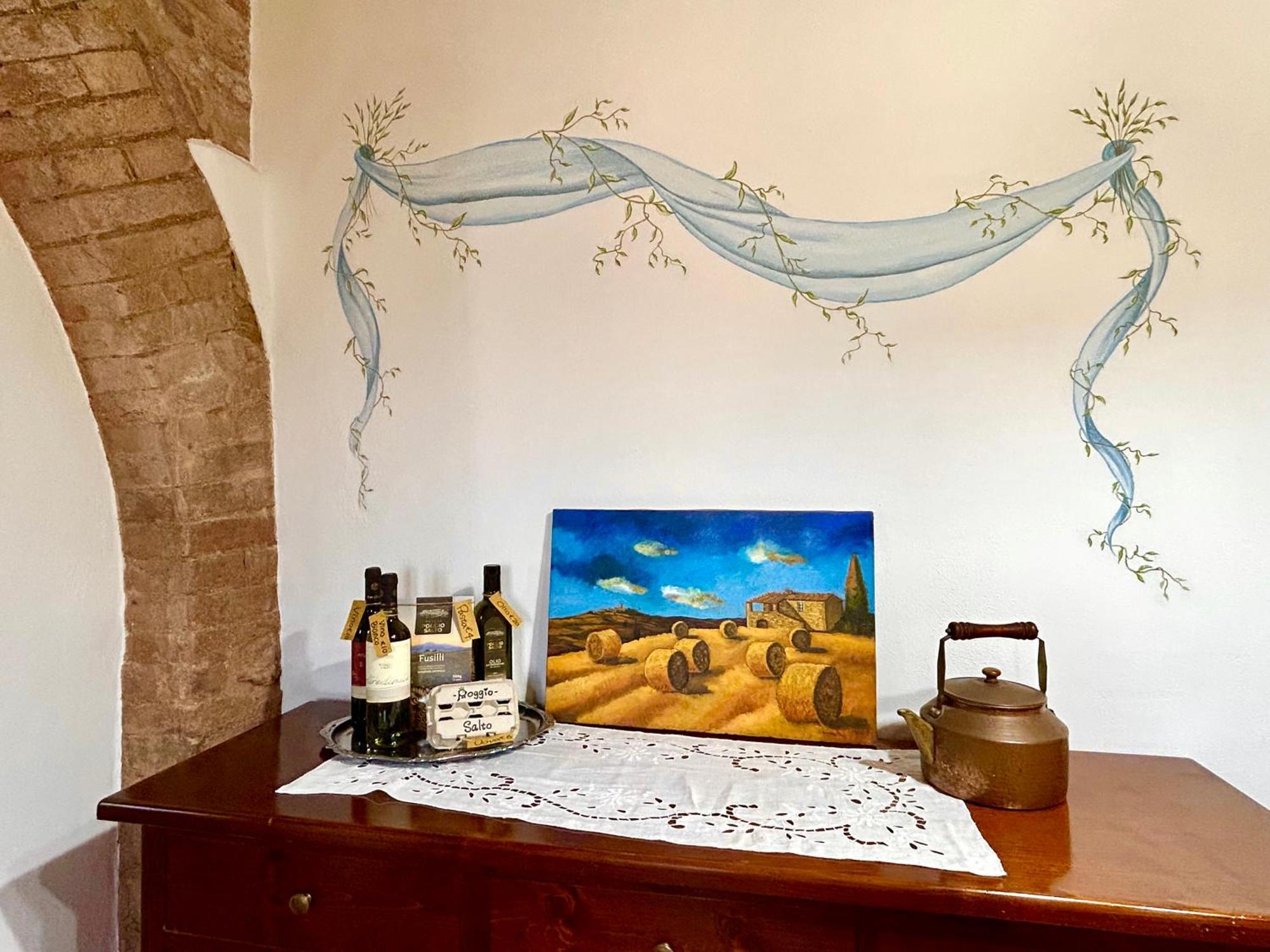 Poggiosalto In Toscana 피엔자 객실 사진