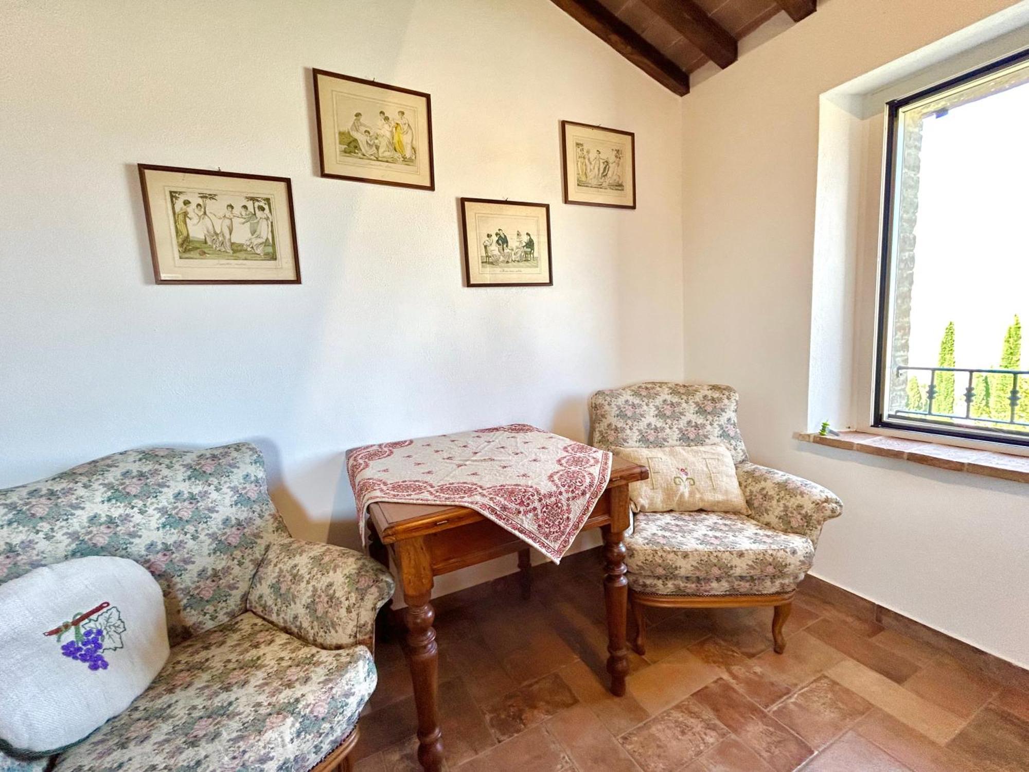 Poggiosalto In Toscana 피엔자 객실 사진